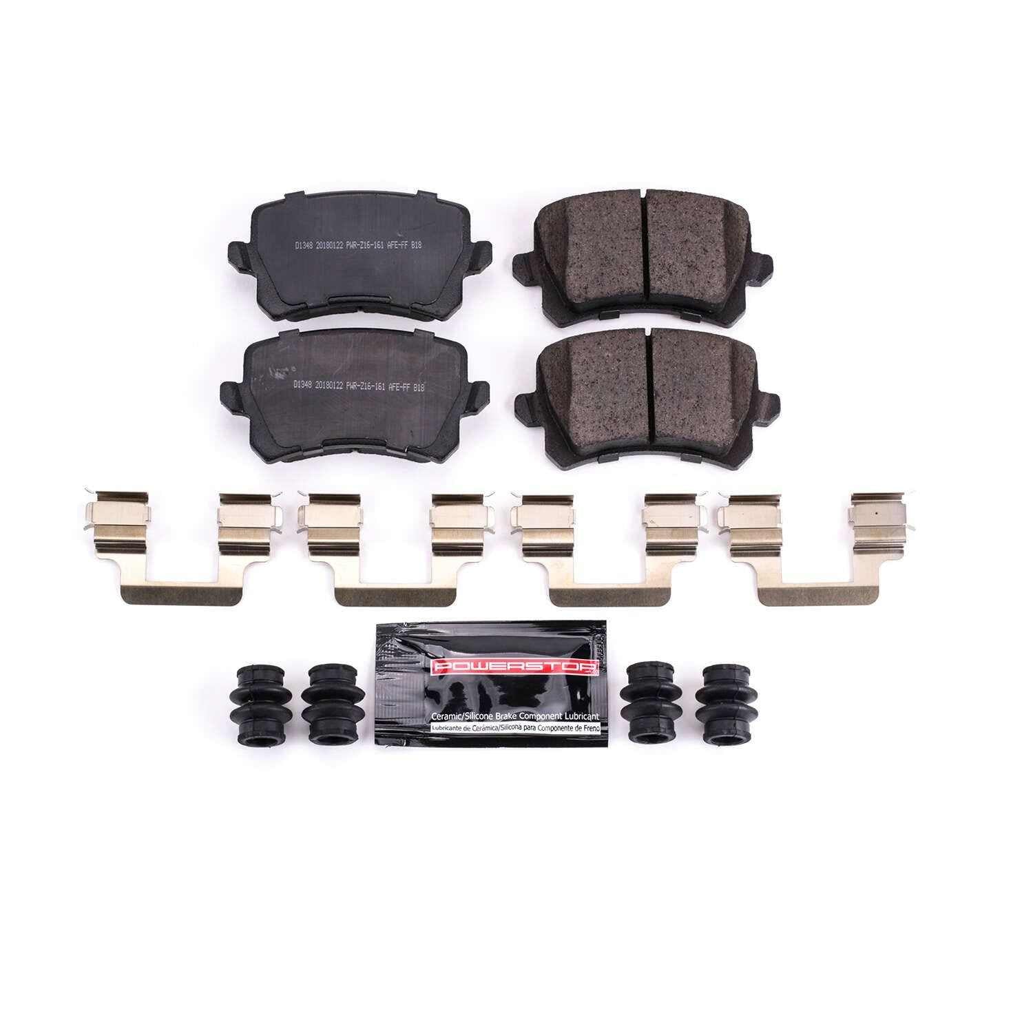 PowerStop Power Stop 2015 Audi Q3 Rear Z23 Evolution Sport Brake Pads w/Hardware Z23-1348