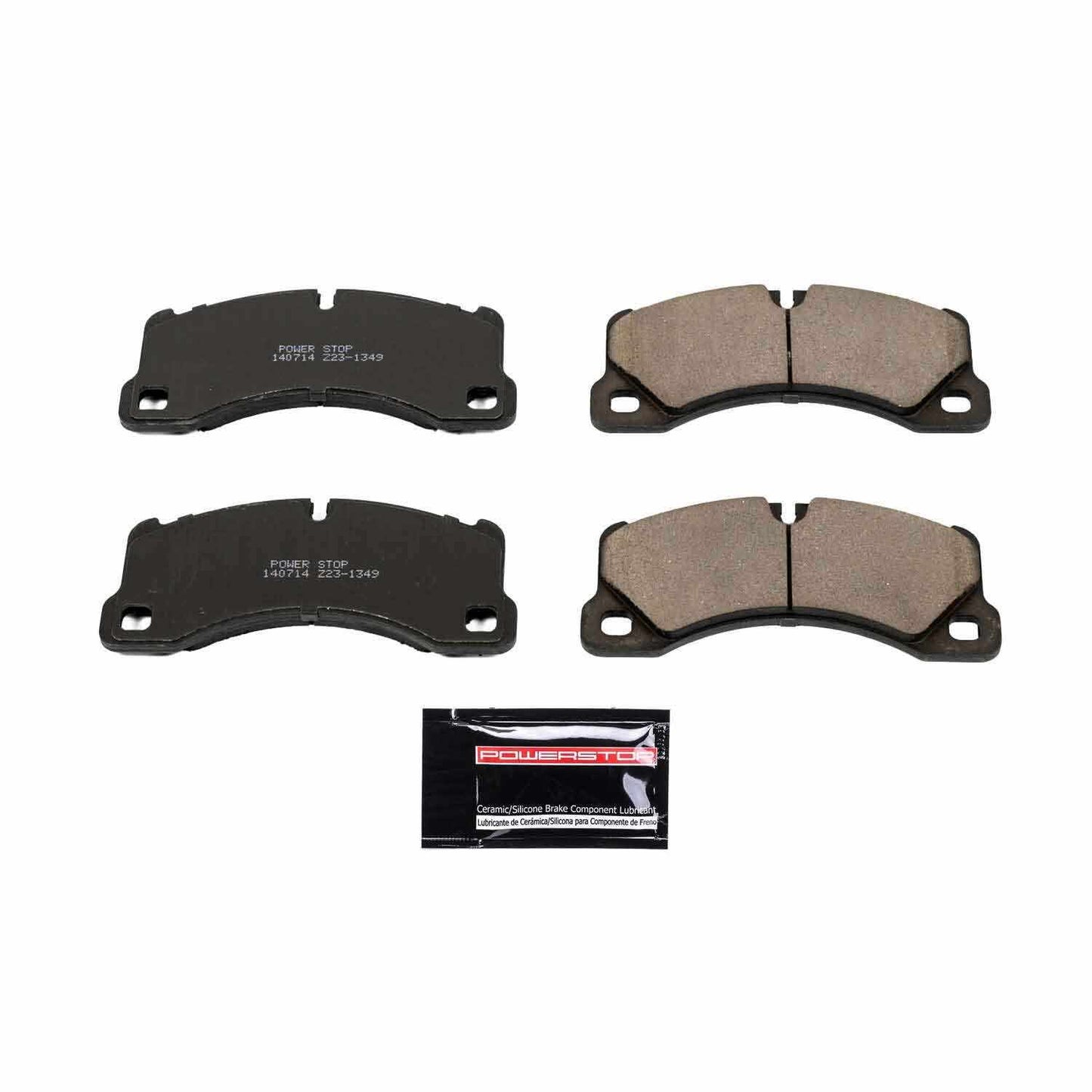 PowerStop Power Stop 2008 Porsche Cayenne Front Z23 Evolution Sport Brake Pads w/Hardware Z23-1349