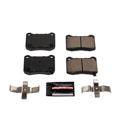 PowerStop Power Stop 08-14 Lexus IS F Rear Z23 Evolution Sport Brake Pads w/Hardware Z23-1366
