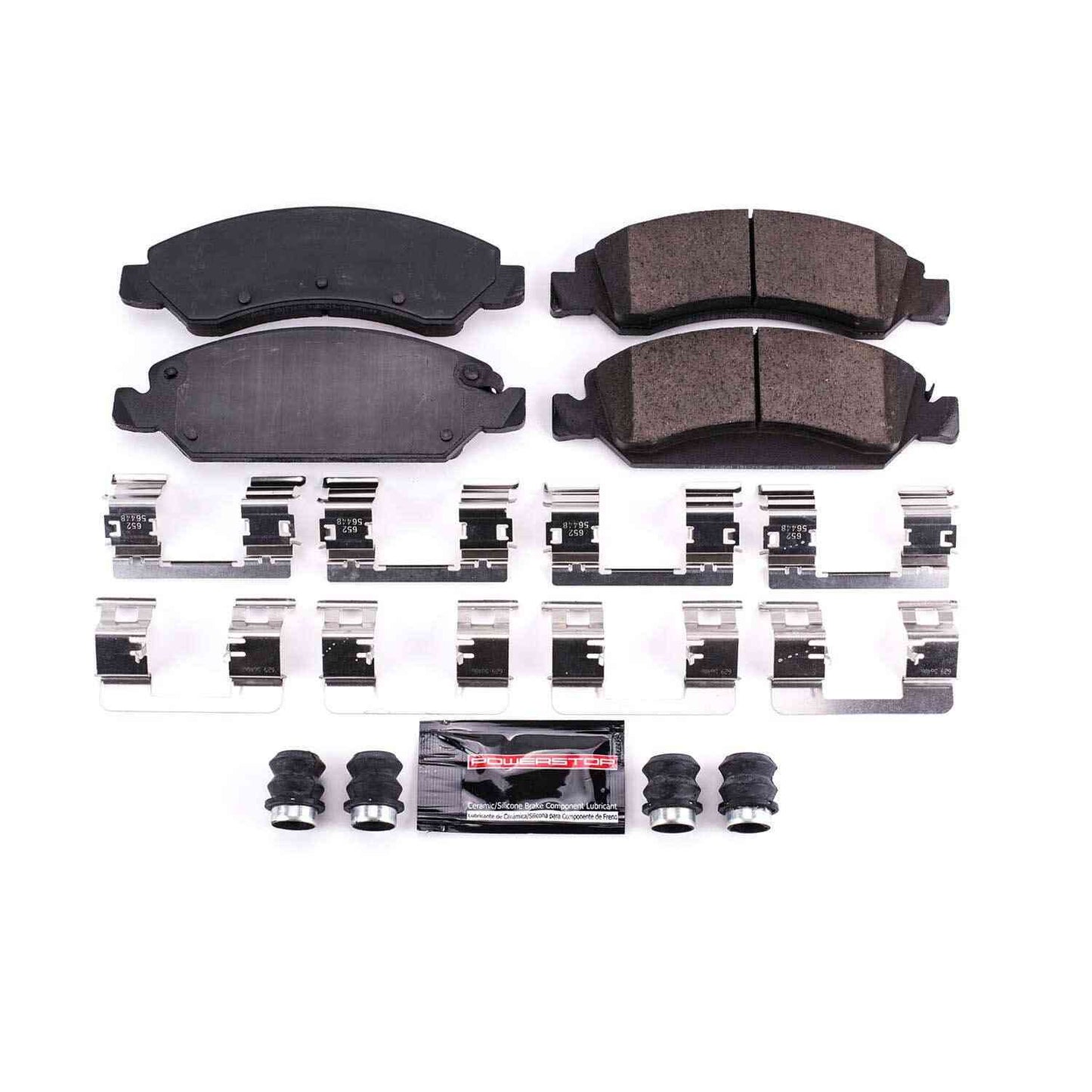 PowerStop Power Stop 2008 Chevrolet Avalanche Front Z23 Evolution Sport Brake Pads w/Hardware Z23-1367