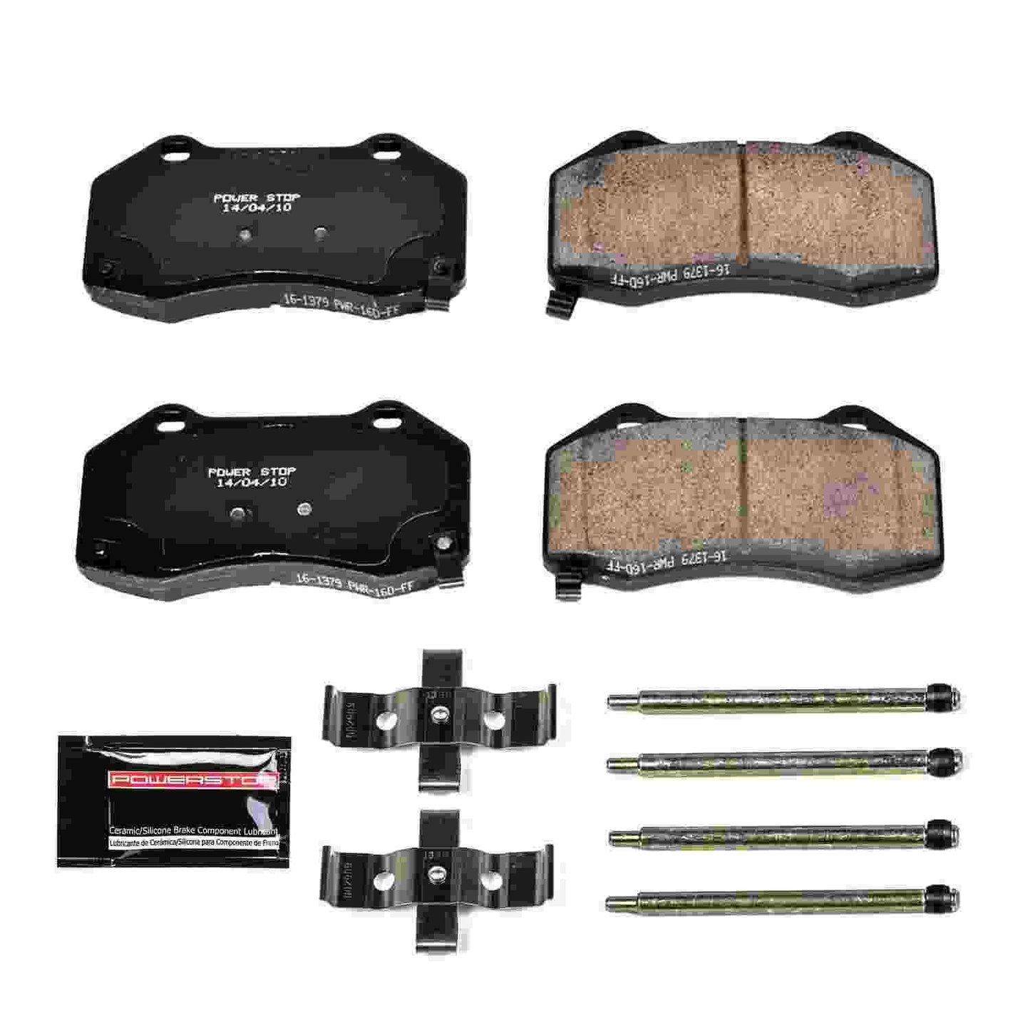 PowerStop Power Stop 08-10 Chevrolet Cobalt Front Z23 Evolution Sport Brake Pads w/Hardware Z23-1379