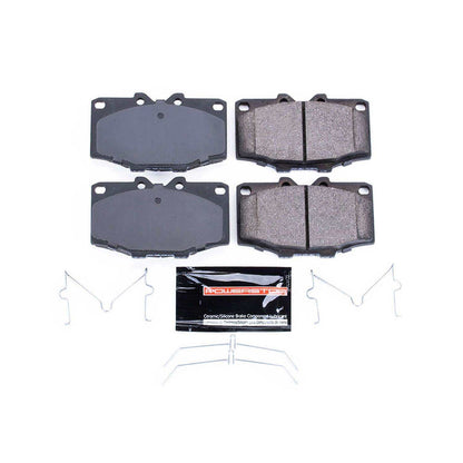 PowerStop Power Stop 87-88 Toyota 4Runner Front Z23 Evolution Sport Brake Pads w/Hardware Z23-137