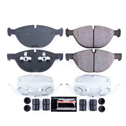 PowerStop Power Stop 11-18 BMW X5 Front Z23 Evolution Sport Brake Pads w/Hardware Z23-1381