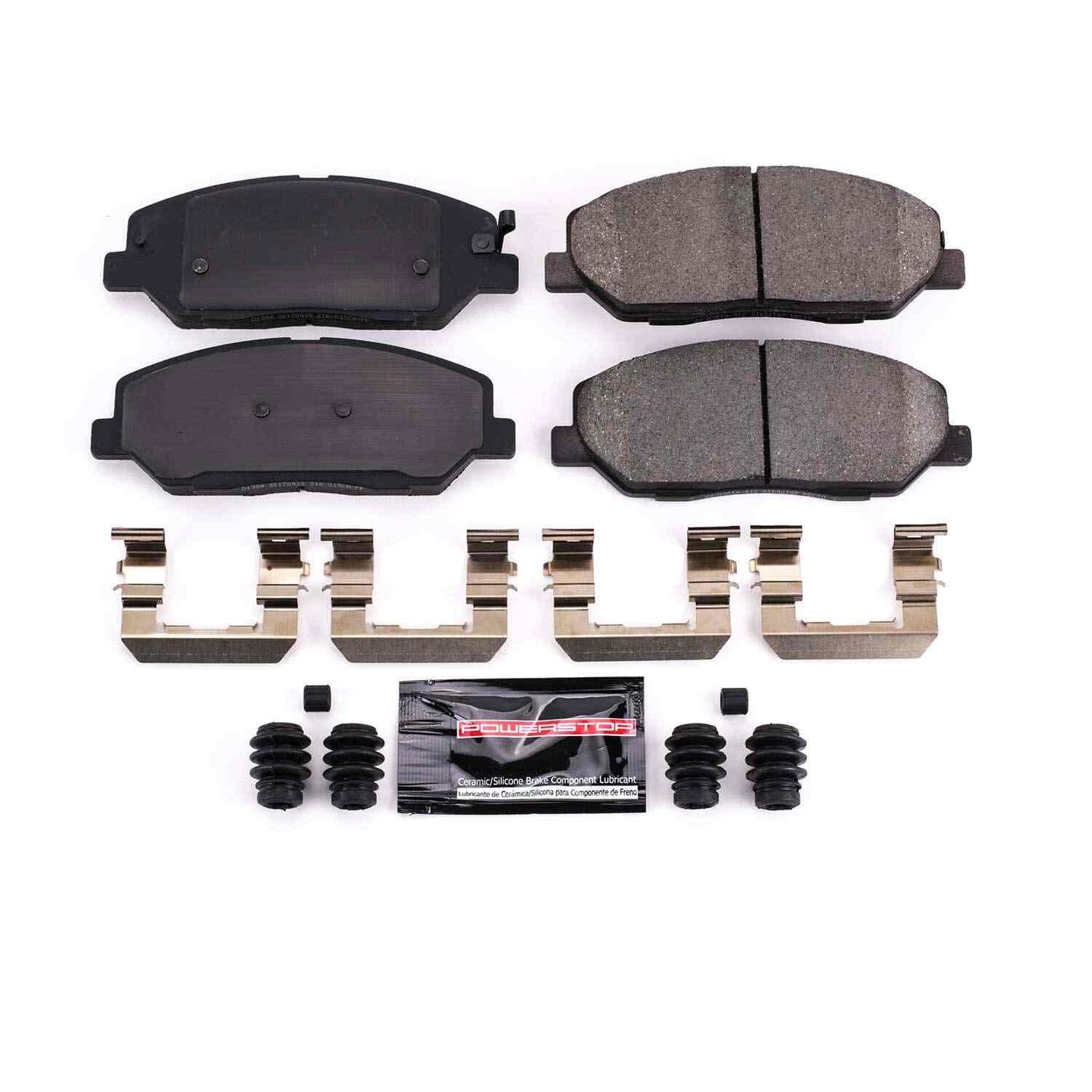 PowerStop Power Stop 09-11 Hyundai Genesis Front Z23 Evolution Sport Brake Pads w/Hardware Z23-1384