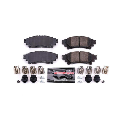 PowerStop Power Stop 10-15 Lexus RX350 Rear Z23 Evolution Sport Brake Pads w/Hardware Z23-1391