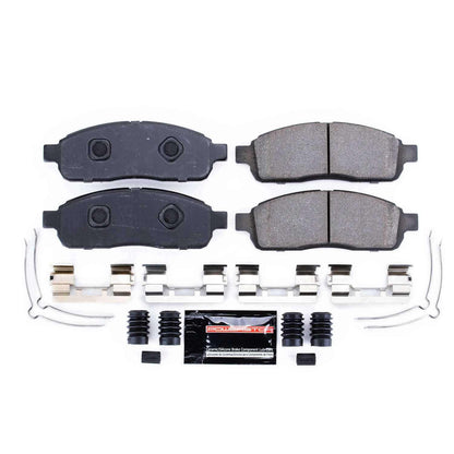 PowerStop Power Stop 2009 Ford F-150 Front Z23 Evolution Sport Brake Pads w/Hardware Z23-1392