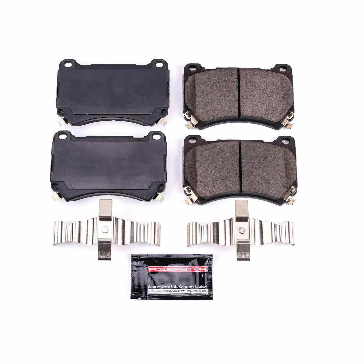 PowerStop Power Stop 2011 Hyundai Equus Front Z23 Evolution Sport Brake Pads w/Hardware Z23-1396