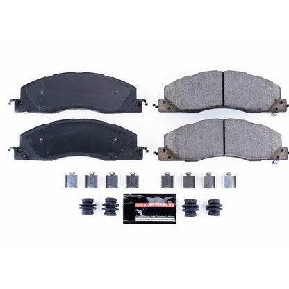PowerStop Power Stop 09-10 Dodge Ram 2500 Front Z23 Evolution Sport Brake Pads w/Hardware Z23-1399
