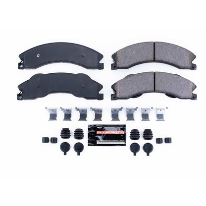 PowerStop Power Stop 2011 Chevrolet Silverado 2500 HD Front or Rear Z23 Evolution Sport Brake Pads w/Hardware Z23-1411