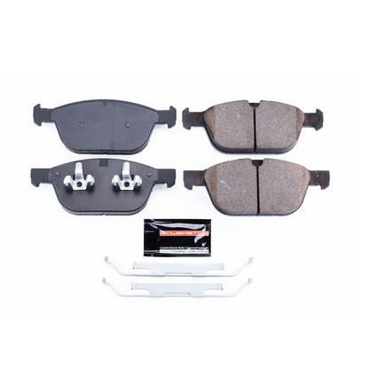 PowerStop Power Stop 10-15 Volvo XC60 Front Z23 Evolution Sport Brake Pads w/Hardware Z23-1412