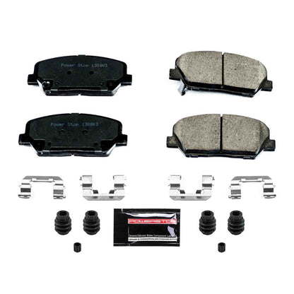 PowerStop Power Stop 10-16 Hyundai Genesis Coupe Front Z23 Evolution Sport Brake Pads w/Hardware Z23-1413