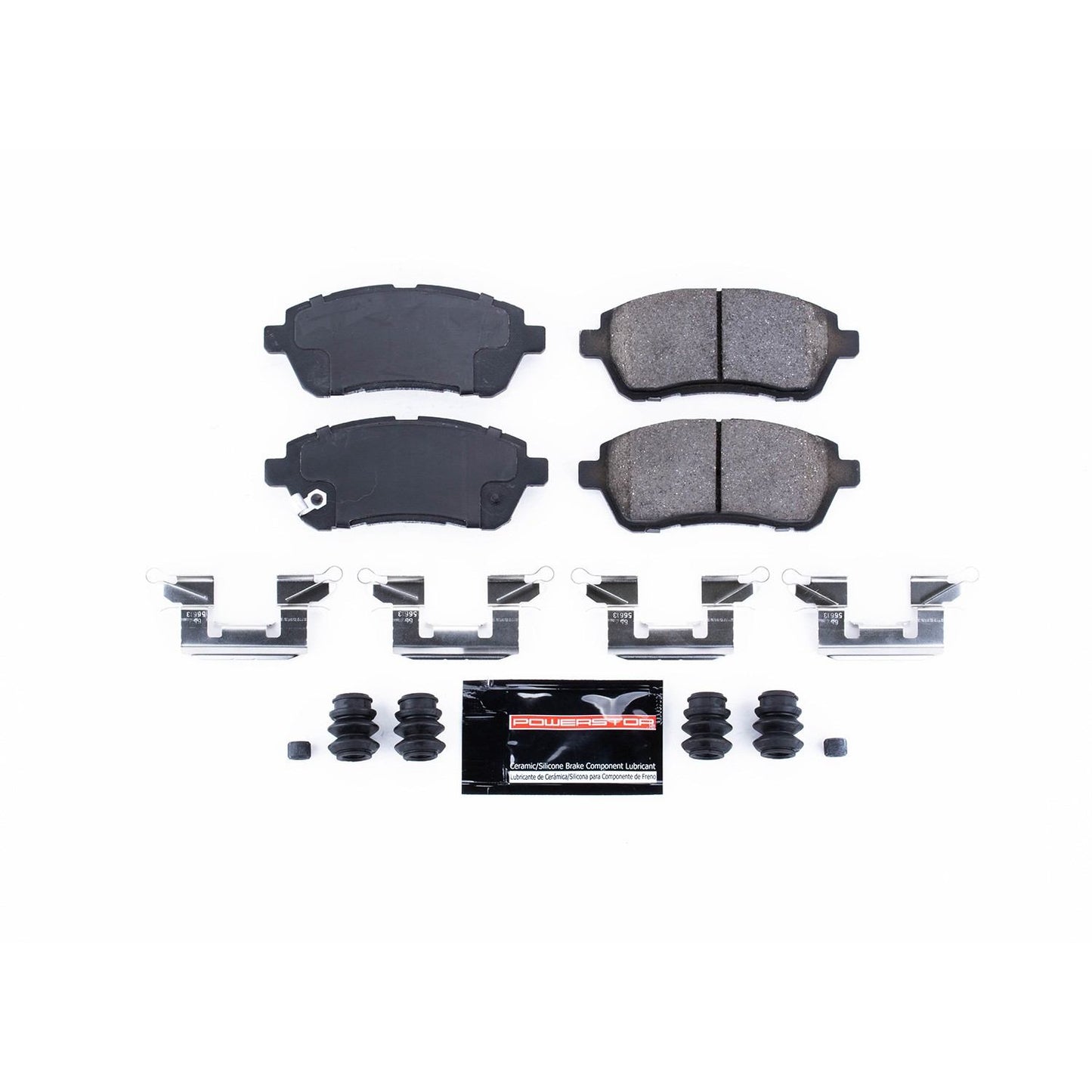 PowerStop Power Stop 11-14 Mazda 2 Front Z23 Evolution Sport Brake Pads w/Hardware Z23-1454A
