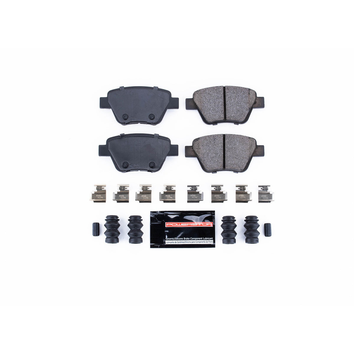 PowerStop Power Stop 10-13 Audi A3 Rear Z23 Evolution Sport Brake Pads w/Hardware Z23-1456