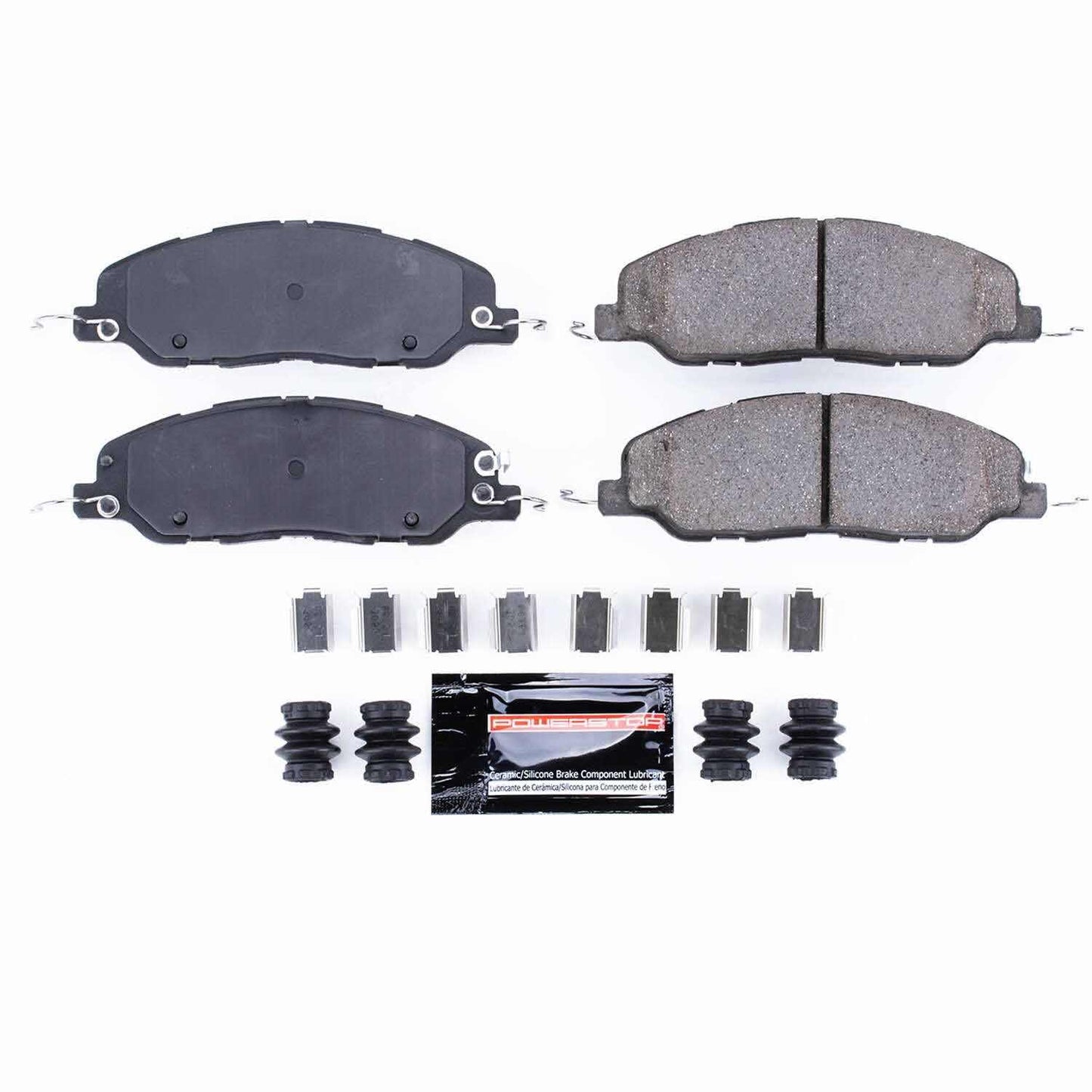 PowerStop Power Stop 11-14 Ford Mustang Front Z23 Evolution Sport Brake Pads w/Hardware Z23-1463