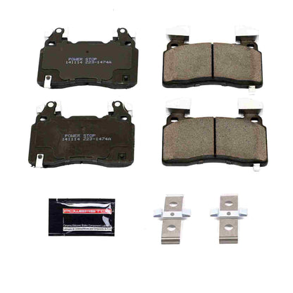 PowerStop Power Stop 15-19 Cadillac CTS Front Z23 Evolution Sport Brake Pads w/Hardware Z23-1474A
