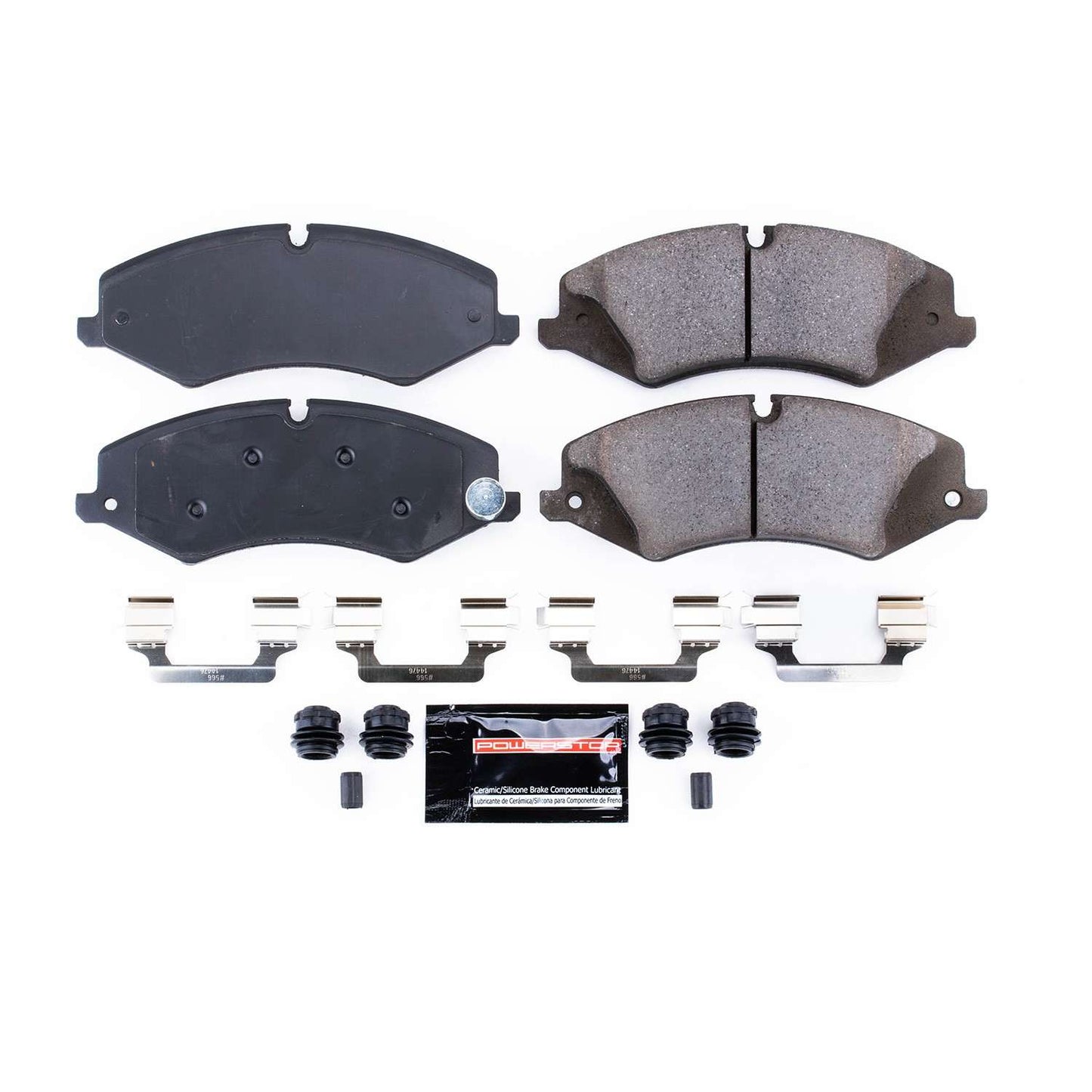 PowerStop Power Stop 2017 Land Rover Discovery Front Z23 Evolution Sport Brake Pads w/Hardware Z23-1479