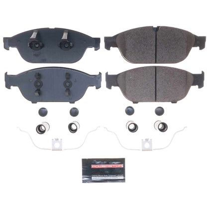 PowerStop Power Stop 16-18 Audi A6 Front Z23 Evolution Sport Brake Pads w/Hardware Z23-1549