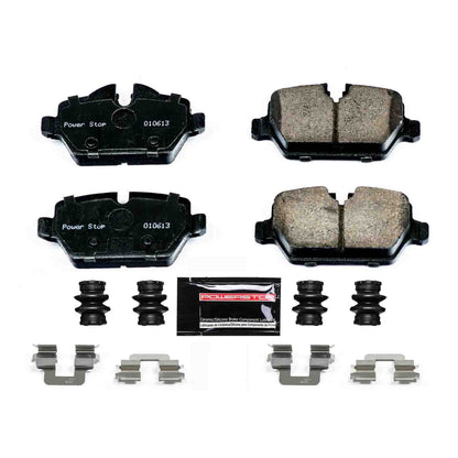 PowerStop Power Stop 11-16 Mini Cooper Countryman Rear Z23 Evolution Sport Brake Pads w/Hardware Z23-1554
