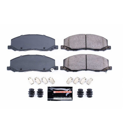 PowerStop Power Stop 10-11 Saab 9-5 Front Z23 Evolution Sport Brake Pads w/Hardware Z23-1558