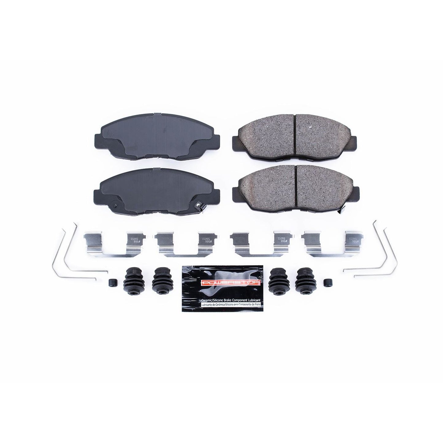 PowerStop Power Stop 12-15 Honda Civic Front Z23 Evolution Sport Brake Pads w/Hardware Z23-1578