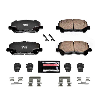 PowerStop Power Stop 12-15 Honda Pilot Rear Z23 Evolution Sport Brake Pads w/Hardware Z23-1585