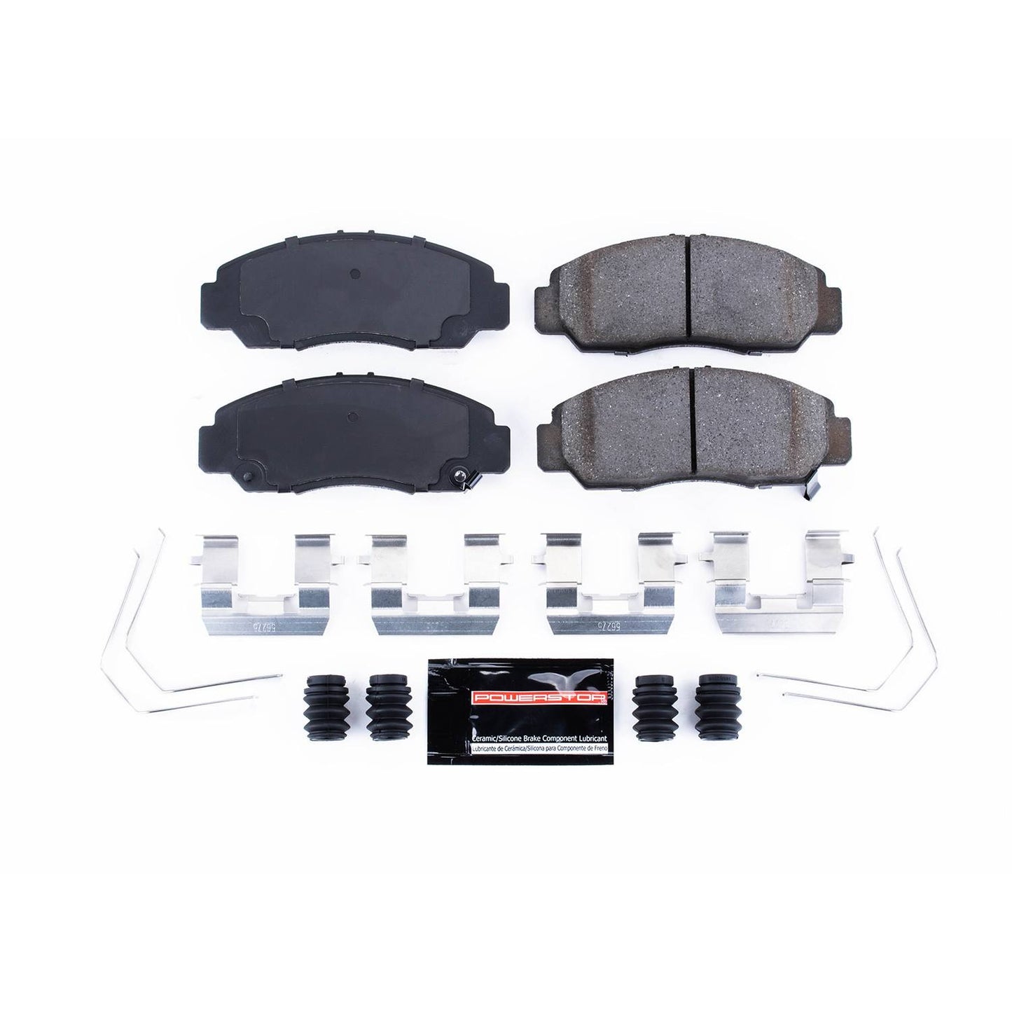 PowerStop Power Stop 06-15 Honda Civic Front Z23 Evolution Sport Brake Pads w/Hardware Z23-1608