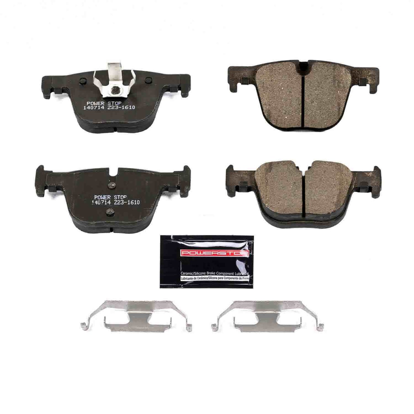 PowerStop Power Stop 2016 BMW 328i Rear Z23 Evolution Sport Brake Pads w/Hardware Z23-1610
