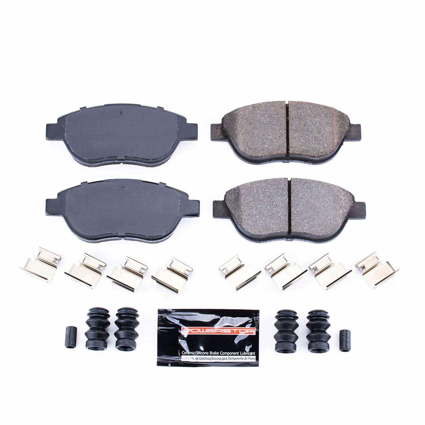 PowerStop Power Stop 12-18 Fiat 500 Front Z23 Evolution Sport Brake Pads w/Hardware Z23-1618