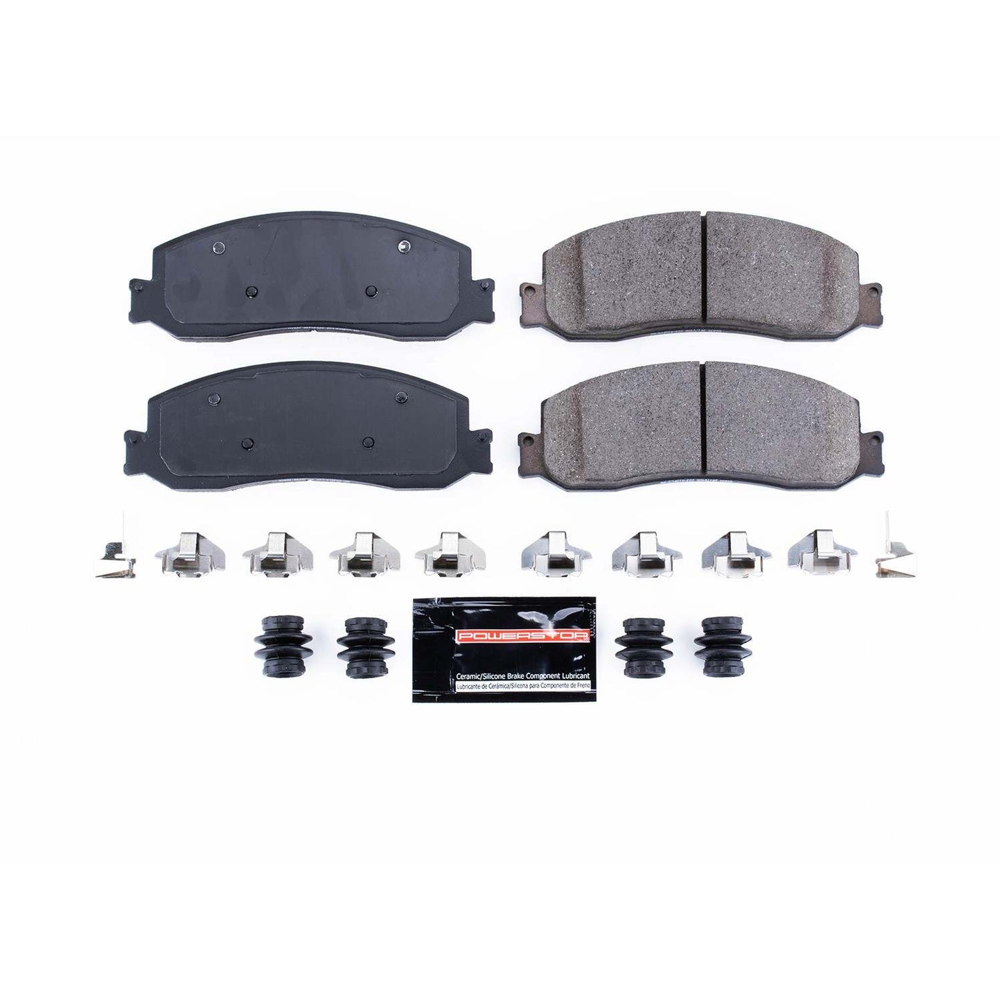 PowerStop Power Stop 2012 Ford F-250 Super Duty Front Z23 Evolution Sport Brake Pads w/Hardware Z23-1631
