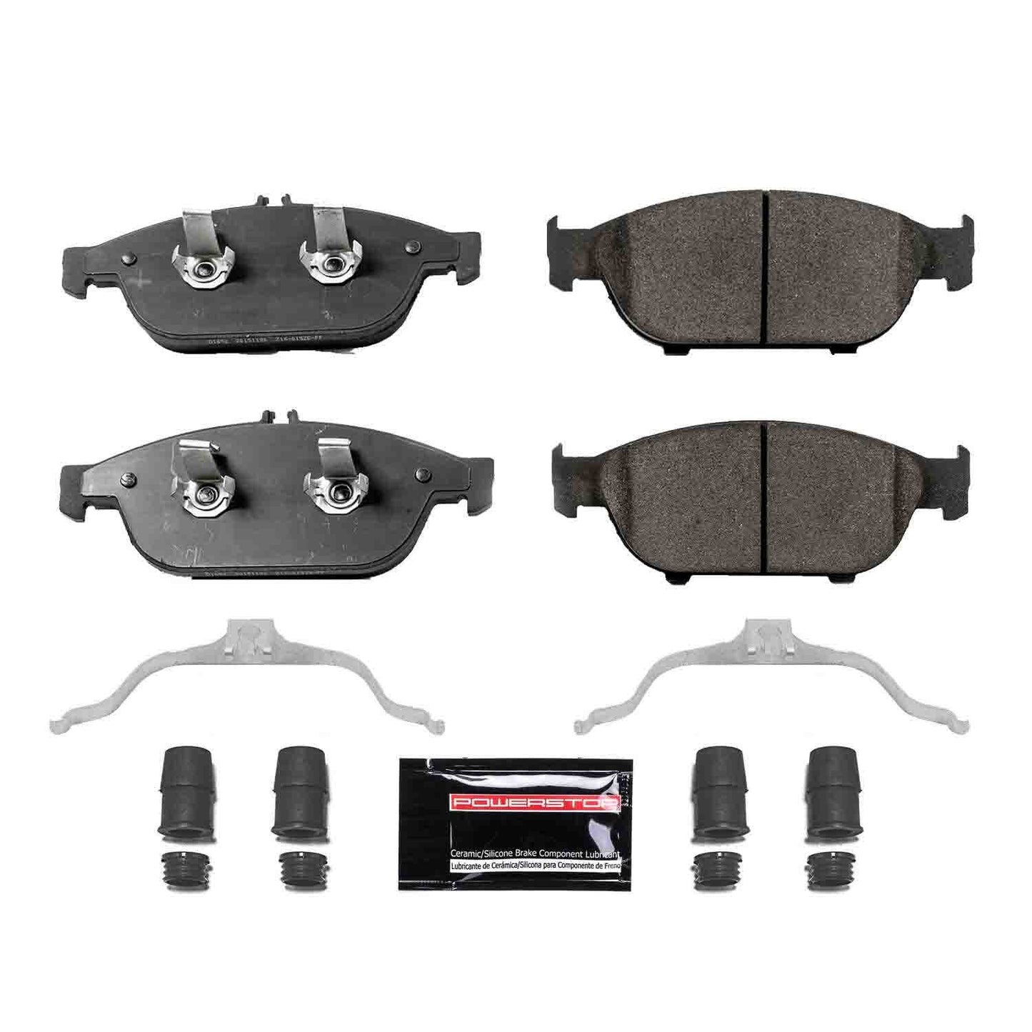 PowerStop Power Stop 12-14 Mercedes-Benz E550 Front Z23 Evolution Sport Brake Pads w/Hardware Z23-1652