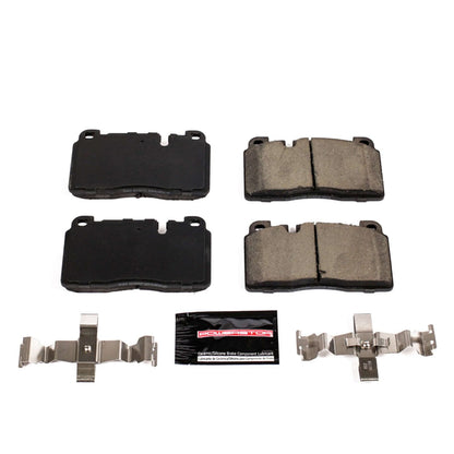 PowerStop Power Stop 17-18 Audi A6 Front Z23 Evolution Sport Brake Pads w/Hardware Z23-1663