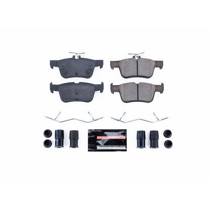 PowerStop Power Stop 17-18 Ford Edge Rear Z23 Evolution Sport Brake Pads w/Hardware Z23-1665