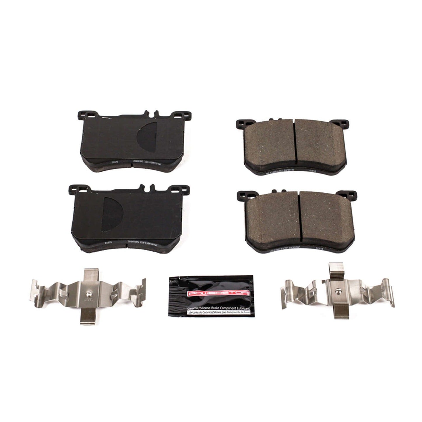 PowerStop Power Stop 15-16 Mercedes-Benz SL400 Front Z23 Evolution Sport Brake Pads w/Hardware Z23-1670