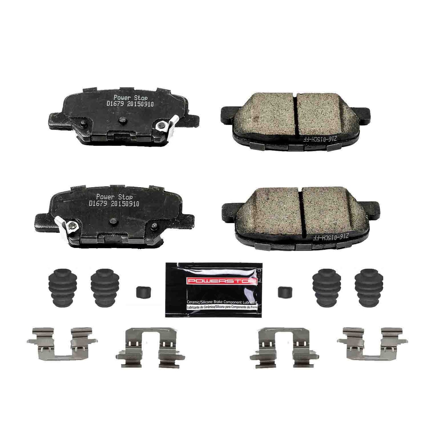 PowerStop Power Stop 14-16 Mazda 3 Rear Z23 Evolution Sport Brake Pads w/Hardware Z23-1679