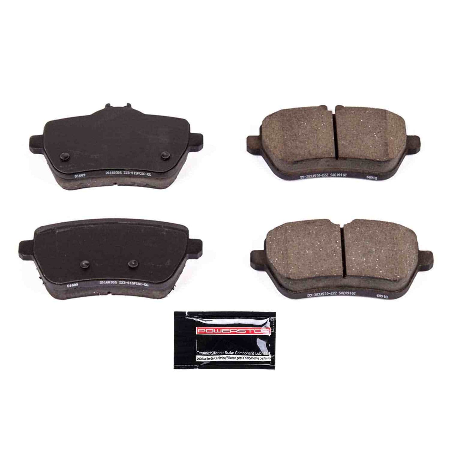 PowerStop Power Stop 2017 Mercedes-Benz Maybach S550 Rear Z23 Evolution Sport Brake Pads w/Hardware Z23-1689