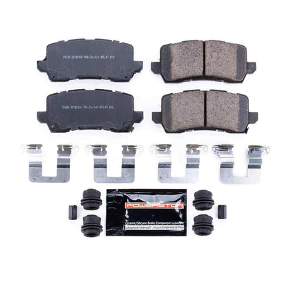 PowerStop Power Stop 17-19 Acura MDX Rear Z23 Evolution Sport Brake Pads w/Hardware Z23-1698