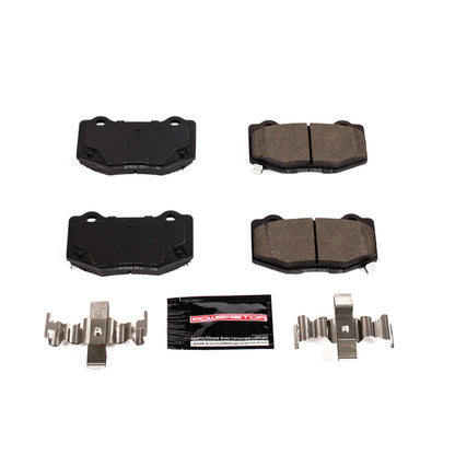 PowerStop Power Stop 16-19 Cadillac ATS Rear Z23 Evolution Sport Brake Pads w/Hardware Z23-1718
