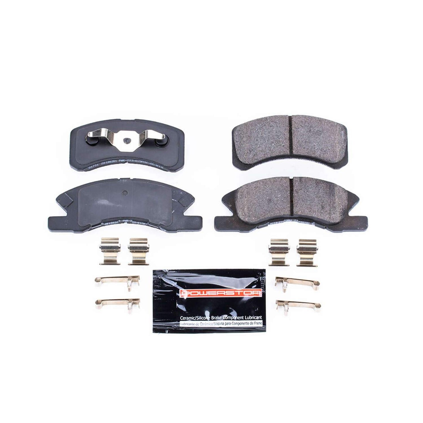 PowerStop Power Stop 14-15 Mitsubishi Mirage Front Z23 Evolution Sport Brake Pads w/Hardware Z23-1731