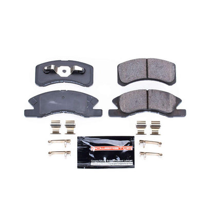 PowerStop Power Stop 14-15 Mitsubishi Mirage Front Z23 Evolution Sport Brake Pads w/Hardware Z23-1731