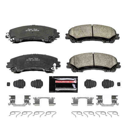 PowerStop Power Stop 14-19 Infiniti Q50 Front Z23 Evolution Sport Brake Pads w/Hardware Z23-1736