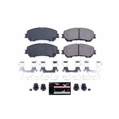 PowerStop Power Stop 14-19 Nissan Rogue Front Z23 Evolution Sport Brake Pads w/Hardware Z23-1737