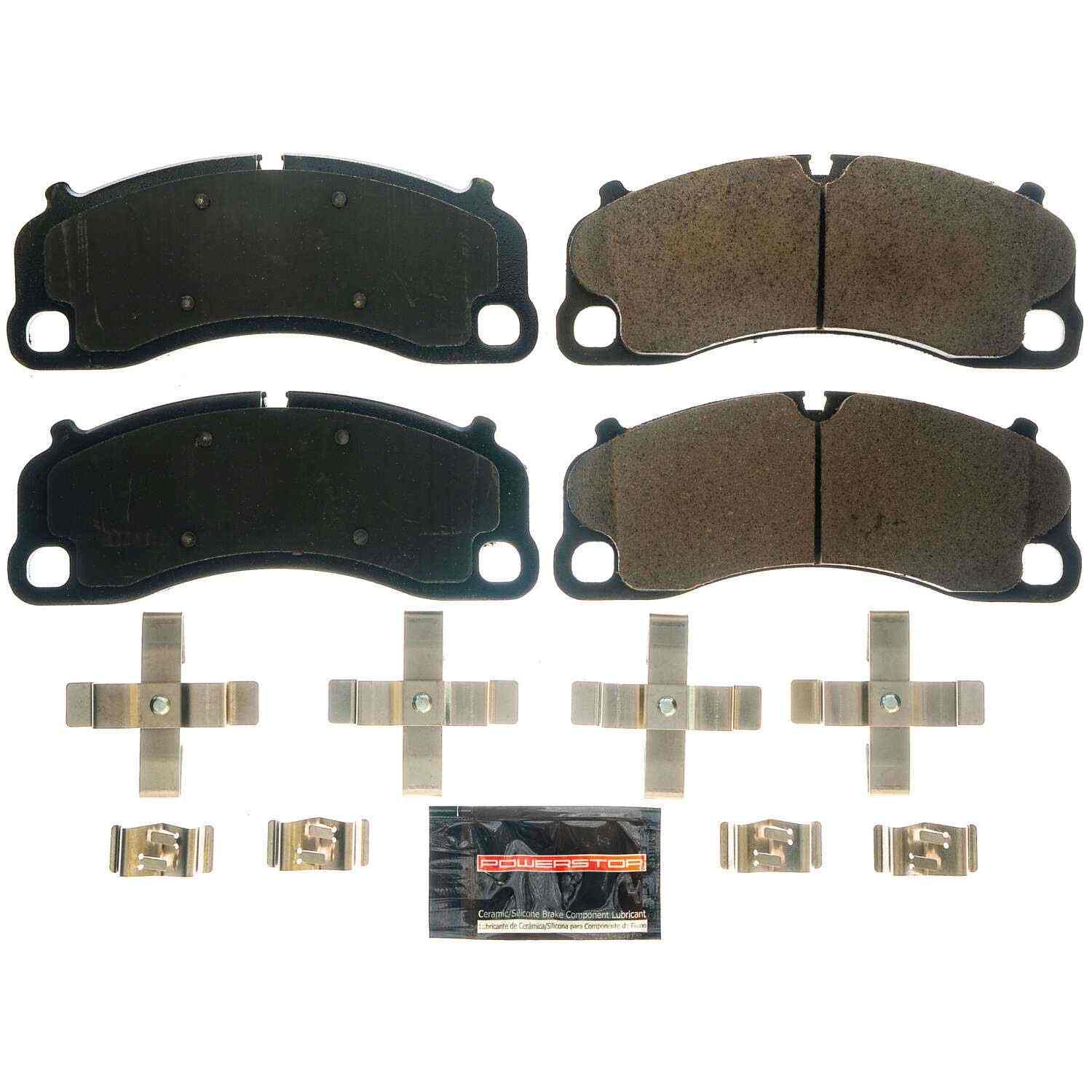 Power Stop 14-18 Porsche 911 Front Z23 Evolution Sport Brake Pads w/Hardware Z23-1741