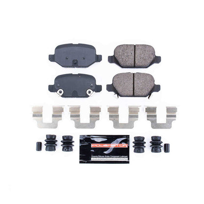 PowerStop Power Stop 13-17 Fiat 500 Rear Z23 Evolution Sport Brake Pads w/Hardware Z23-1744