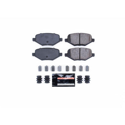 PowerStop Power Stop 14-15 Ford Edge Rear Z23 Evolution Sport Brake Pads w/Hardware Z23-1754