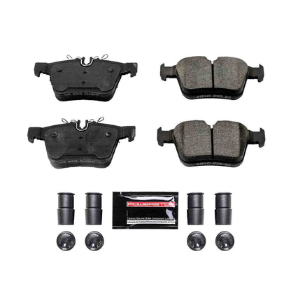 PowerStop Power Stop 15-19 Mercedes-Benz C300 Rear Z23 Evolution Sport Brake Pads w/Hardware Z23-1795
