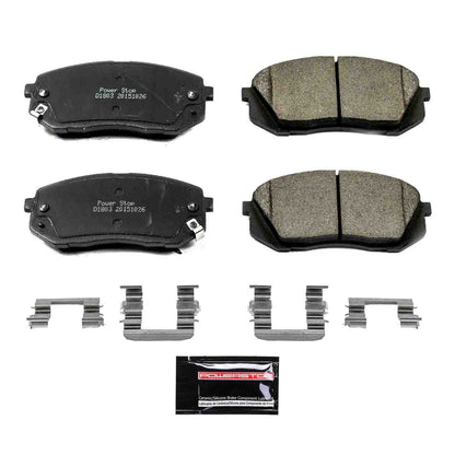 PowerStop Power Stop 15-16 Hyundai Sonata Front Z23 Evolution Sport Brake Pads w/Hardware Z23-1803