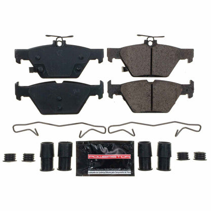 PowerStop Power Stop 2019 Subaru Ascent Rear Z23 Evolution Sport Brake Pads w/Hardware Z23-1808