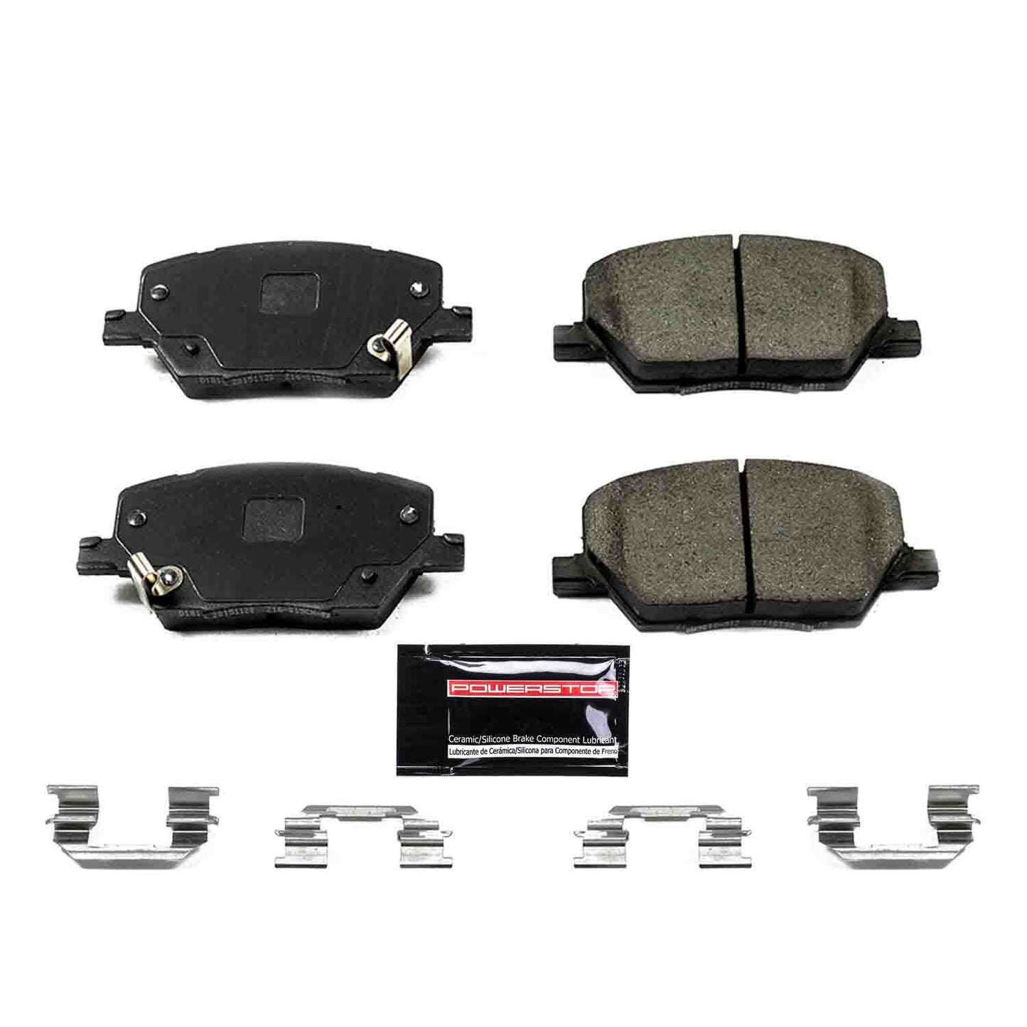 PowerStop Power Stop 16-18 Fiat 500X Front Z23 Evolution Sport Brake Pads w/Hardware Z23-1811