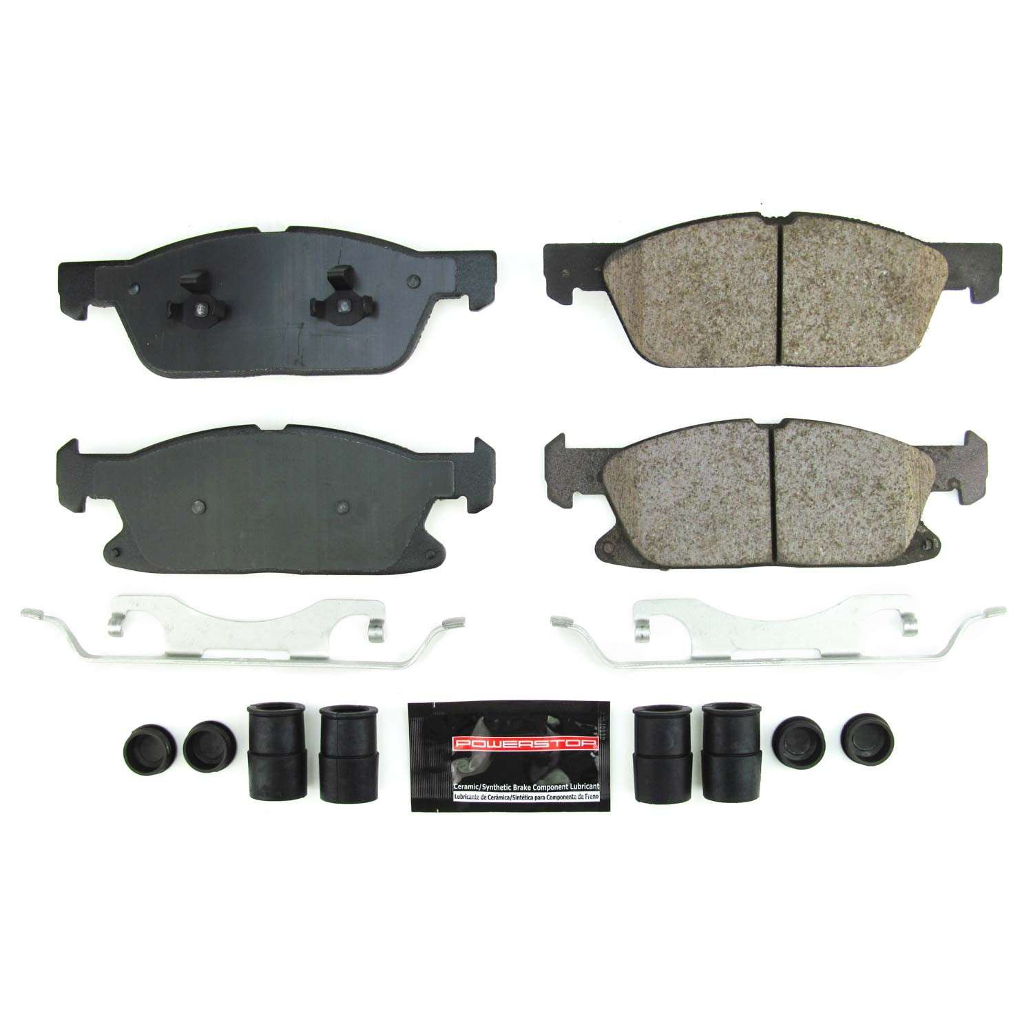 PowerStop Power Stop 17-20 Lincoln MKZ Front Z23 Evo Sport Brake Pad w/Hardware Z23-1818B