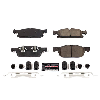 PowerStop Power Stop 15-19 Ford Edge Front Z23 Evolution Sport Brake Pads w/Hardware Z23-1818